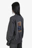 We11Done Grey Bear Printed Crewneck Sweater Size XS