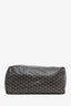 Goyard Black/Brown Coated Canvas Goyardine St. Louis MM Tote Bag with Pouch