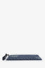 Christian Dior x Denim Tears Navy Oblique Canvas A5 Triangle Pouch