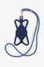 Louis Vuitton Blue Monogram Strap Phone Holder
