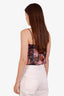 Pre-loved Chanel™ 24S Black/Multicolour Silk Camellia Print Camisole Top Size 34