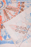 Hermès Light Pink Silk 'Danse Pacifique' Scarf 90