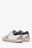 Golden Goose White Leather Super-Star Sneakers Size 39