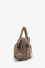 Balenciaga Taupe Leather Motocross Classic City with Strap