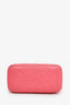 Pre-loved Chanel™ 2022 Pink Lambskin Small Vanity On Chain