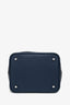 Hermès 2022 Navy Clemence Leather Picotin 22 Bag