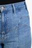 Mother Light Blue Wide Leg Jeans Size 32