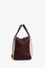 Hermès Beige/Brown Canvas and Leather Victoria Duffle Bag