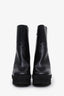 Stella McCartney Black Leather Platform Ankle Boots Size 40