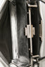 Fendi Silver Metallic Leather Medium Peekaboo Top Handle with Strap