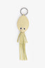 Hermès Lime Yellow Epsom Calfskin Leather Poulpe Key Ring
