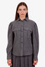 Isabel Marant Grey Wool Florrie Shirt Size 38