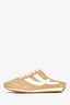 Vince Beige/White Suede 'Oasis' Slip On Sneaker Mules Size 36.5