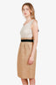 Dolce & Gabbana Beige Raffia Dress Size 46