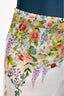 Camilla White/Multicolour Silk Floral Sarong Size S/M