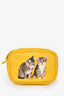Balenciaga Yellow Leather Everyday Kitten Camera Crossbody Bag