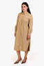 3.1 Phillip Lim Beige Cotton Midi Shirt Dress Size 2