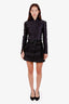 Prada Black Re-Nylon Cargo Buckled Mini Skirt Size 36