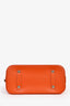 Louis Vuitton 2012 Orange Epi Leather Alma PM