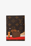 Louis Vuitton Monogram Coated Canvas Lion & Cheetah Passport Holder