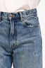 R13 Blue Straight Leg Mid Rise Jeans Size 25