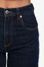 Carven Dark Blue Barrel Leg Jeans Size 34
