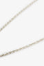 Gucci Sterling Silver Interlocking G Necklace