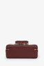 Pre-loved Chanel™ 2024 Burgundy Quilted Lambskin Coco Click Camera Bag