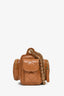 Pre-loved Chanel™ 2022+ Caramel Calfskin Leather Camera Case Crossbody Bag