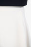 Maje White Wool A-Line Maxi Skirt Size 40