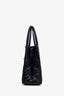 Pre-loved Chanel™ Black Quilted Crinkled Calfskin Nano Kelly Shopper Bag