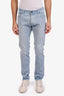 Jacob Cohen Light Blue Straight Leg Jeans Size 33 Mens