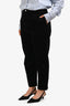 Sibel Saral Black Corduroy Trousers Size L