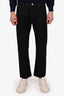 Louis Vuitton Black Denim Gaston "V" Patch Jeans Size 32 Mens