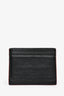 Christian Louboutin Black Leather Spike 'M Kios' Cardholder
