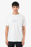 Christian Dior 2026 White Cotton 'Couture' Logo Embroidered T-Shirt M Mens
