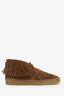 Saint Laurent Brown Suede Moccasin Espadrille Size 38