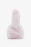 Burberry Purple Lamb Shearling Earmuffs