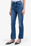 Rag & Bone Navy Denim 'Casey' Mini Flare Jeans Size 23