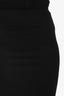 Miaou Black Titled Midi Skirt Size S