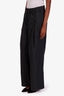 Dries Van Noten Green Cotton Wide Leg Pants Size M