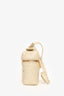 Bottega Veneta Off-White Intrecciato Leather Bang Bang Vanity Case With Detachable Strap