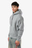Ami Light Blue Heart Logo Hoodie Estimated Size S Men's