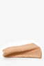 Bottega Veneta Beige Intrecciato 'Criss Cross' Clutch