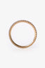 Cartier 18K Yellow Gold Diamond Set Etincelle de Cartier 1.5mm Ring Size 48