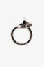 Hermès Sterling Silver 'Echappee' Ring Small Model Size 48