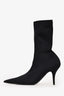Balenciaga Black Neoprene Sock Knife Boots Size 38