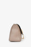 Valentino Taupe Leather 'V-Ring' Mini Crossbody Bag