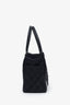 Pre-loved Chanel™ 2005-06 Black Nylon Calfskin CC Tote Bag