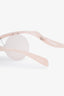 Prada Pink Frame Round Frame Sunglasses
